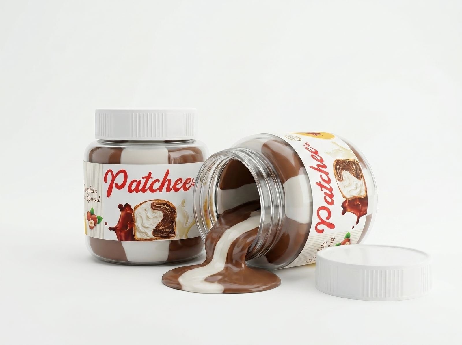 Patchee chocolate spread presentation