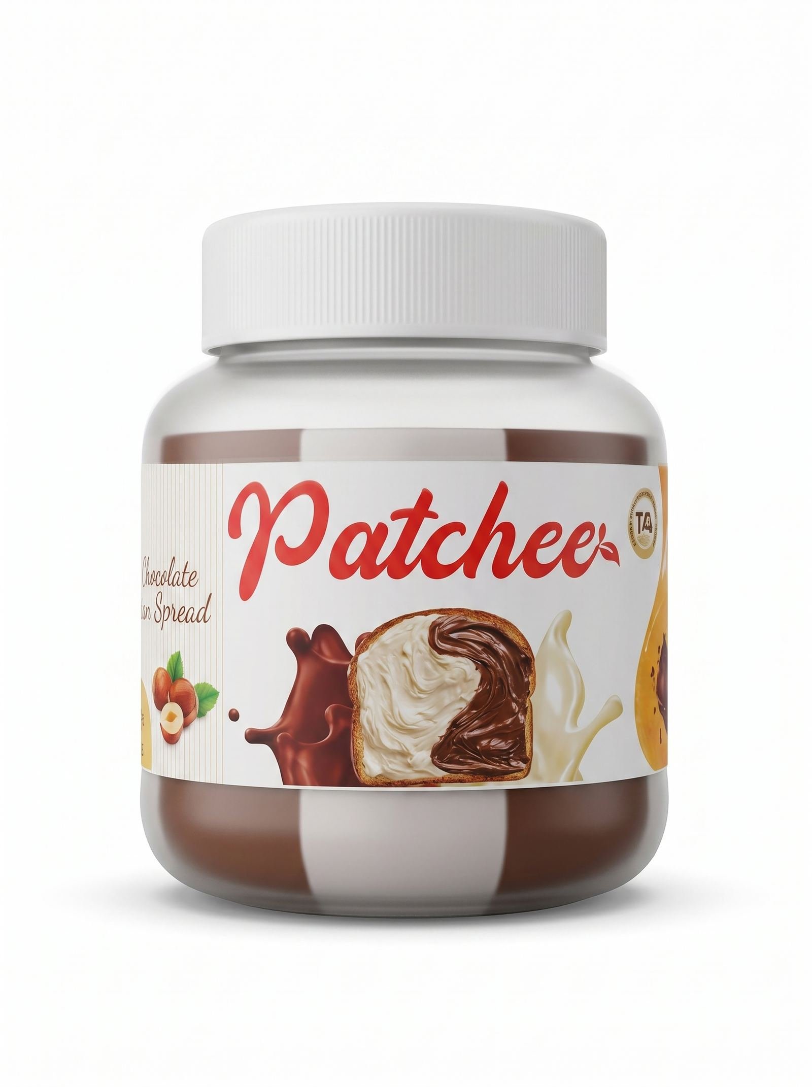 Patchee Duo Chocolate and White Spread